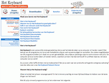 Tablet Screenshot of nl.hot-keyboard.com